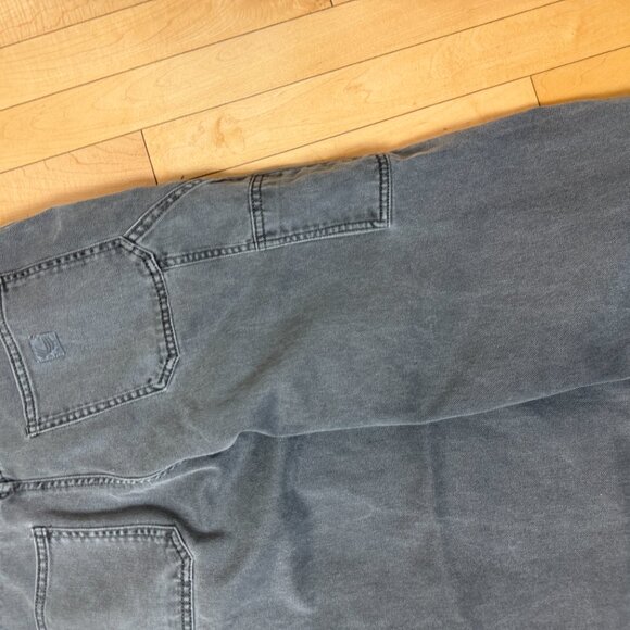 ARITZIA TNA Grey Denim Jeans Wide Leg Size 6 - Picture 9 of 13